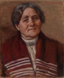 Portrait of Mother (two-sided picture)